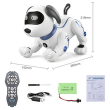 Load image into Gallery viewer, LE NENG TOYS K16A Electronic Animal Pets RC Robot Dog Voice Remote Control Toys Music Song Toy for Kids RC Toys Birthday Gift