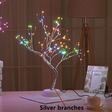 Load image into Gallery viewer, LED Night Light Mini Christmas Tree Copper Wire Garland Lamp For Home Kids Bedroom Decor Fairy Lights Luminary Holiday lighting