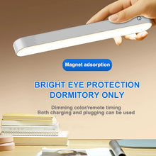 Load image into Gallery viewer, LED eye protection night light wireless touch dimming USB reading lamp bedroom living room cabinet bathroom lighting table lamps