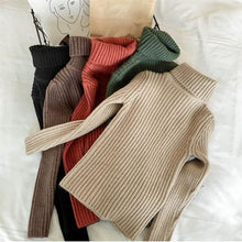 Load image into Gallery viewer, Winter Turtleneck Sweater Clothes 2023 Autumn Boys Children Clothing Pullover Knitted Kids Sweaters