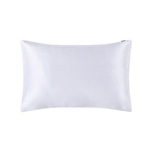 Load image into Gallery viewer, 100 Silk Pillowcase Hair With Hidden Zipper 19 Momme Terse Color For Women Men Kids Girls Luxury