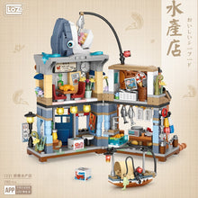 Load image into Gallery viewer, LOZ 1231 1232 Mini Building Blocks Toys Japanese Drink Bar Street View Assembly Brick Gift