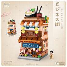 Load image into Gallery viewer, LOZ Building Blocks City View Scene Coffee Shop Retail Store Architectures model Assembly Toy Christmas Gift