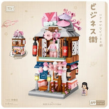 Load image into Gallery viewer, LOZ Building Blocks City View Scene Coffee Shop Retail Store Architectures model Assembly Toy Christmas Gift