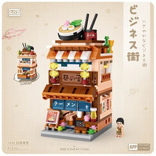 Load image into Gallery viewer, LOZ Building Blocks City View Scene Coffee Shop Retail Store Architectures model Assembly Toy Christmas Gift
