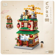Load image into Gallery viewer, LOZ Building Blocks City View Scene Coffee Shop Retail Store Architectures model Assembly Toy Christmas Gift