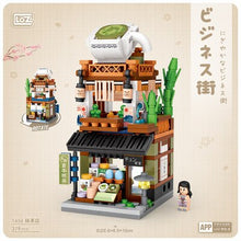 Load image into Gallery viewer, LOZ Building Blocks City View Scene Coffee Shop Retail Store Architectures model Assembly Toy Christmas Gift