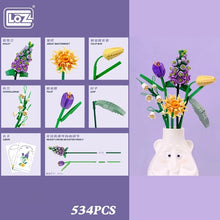 Load image into Gallery viewer, LOZ Flowers DIY decoration blocks Home decoration Model Building Blocks toys Assembly Toy Christmas Gift for Children Adult1671