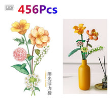 Load image into Gallery viewer, LOZ Fomantic Flower Bouquet Building Block Bricks Anime Figure Toys Friends Pricness Set Gift for Girl Friend Simulation Rose