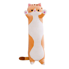 Load image into Gallery viewer, Long cat plush toy animal creative cute cat long soft office lunch break pillow sleep pillow plush toy doll childrens gift #