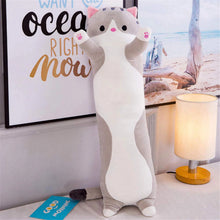 Load image into Gallery viewer, Long cat plush toy animal creative cute cat long soft office lunch break pillow sleep pillow plush toy doll childrens gift #