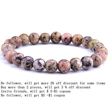 Load image into Gallery viewer, High Quality Natural Stone Beads Bracelets For Women Men Fashion Lapis Lazuli Bracelets Elastic Energy Pulsera Homme Jewelry