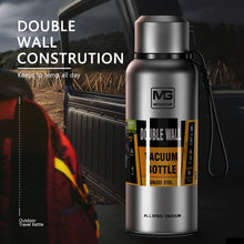 Load image into Gallery viewer, Large Capacity Thermos Bottle Portable Stainless Steel Vacuum Flask Food Thermo Mug Kids Thermal For Tea Coffee Water 500/1500ML