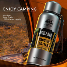 Load image into Gallery viewer, Large Capacity Thermos Water Bottle For Tea Portable Thermal Mug Stainless Steel Cup Sport Cycling Vacuum Flask Insulated