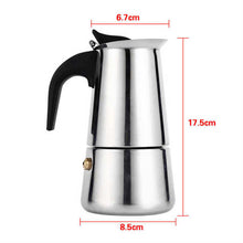 Load image into Gallery viewer, Latte Piano Cottura Filtro Coffee Machine Moka Coffee Maker Coffee Pot Percolator Tools Cafetiere Coffee Maker Pot