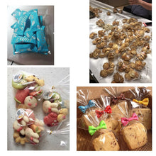 Load image into Gallery viewer, Transparent Plastic Bag For Candy Cookie Bread Food Chocolate Bean Clear Top Open Pen Gift Package With Wire