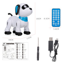 Load image into Gallery viewer, Electronic Animal Pets RC Robot Dog Voice Remote Control Toys Music Song Toy for Kids RC Toys Birthday Gift