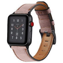 Load image into Gallery viewer, Leather strap For Apple watch band 44mm 41mm 45mm 40mm 42mm 38mm Retro Cow watchband bracelet iWatch series 7 3 4 5 se 6
