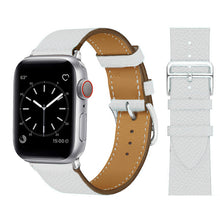 Load image into Gallery viewer, Leather strap for Apple watch band 44mm 45mm 42mm 41mm 40mm 38mm Single tour watchband bracelet iWatch series 3 4 5 6 SE 7 band