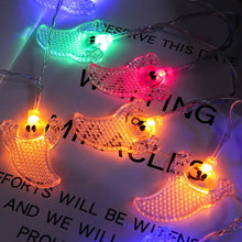 Load image into Gallery viewer, Led Halloween String Lights Pumpkin Bat Skull Light Horror Halloween Hanging Decoration For Home Party Supplies