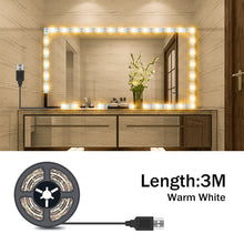 Load image into Gallery viewer, LED Vanity Lamp LED Light Strip Makeup Mirror Lamp LED Wall Lamp Bathroom Dressing Table Lighting Decoration For Home