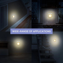 Load image into Gallery viewer, LED Night wall Lamp Light Smart Motion Sensor Home Staircase Closet Aisle WC Bedside Lamp Hallway Pathway