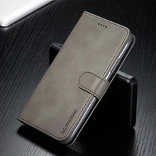 Load image into Gallery viewer, Leather Wallet Case for iPhone 12 Pro Max Mini 11 XS XR X SE 2020 8 7 6 6s Plus 5S 5 Luxury Flip Cover Coque Card Slots Magnetic