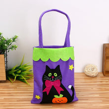 Load image into Gallery viewer, Cute 12cm Halloween Candy Bag Decorative Pumpkin Bag Kindergarten Candy Scene Arrangement Cloth Gift Bag Happy Helloween Party