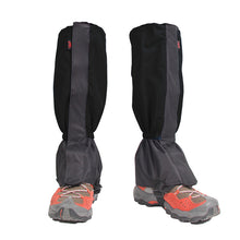 Load image into Gallery viewer, 1 Pair Gaiters Hiking Travel Leggings Waterproof Leg Warmers Shoe Covers Zippered Closure Gaiters Biking Snowboarding