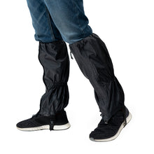 Load image into Gallery viewer, 1 Pair Gaiters Hiking Travel Leggings Waterproof Leg Warmers Shoe Covers Zippered Closure Gaiters Biking Snowboarding