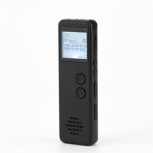 Load image into Gallery viewer, Long Distance Digital Voice Recorder One Key Recording Audio MP3 Dictaphone Noise Reduction Voice MP3 WAV Record Player 128Kbps
