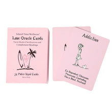 Load image into Gallery viewer, Love Oracle Card Deck Mysterious Divination Prophecy Fate Tarot Deck for Women Girl Card Party Table Card Board Game