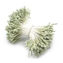 Load image into Gallery viewer, Crafts 144/420/600/1000pcs /Lot Flowers Stamen 2mm DIY Artificial Flowers Wreath For Wedding Party Home Decor D0401