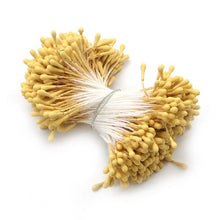 Load image into Gallery viewer, Crafts 144/420/600/1000pcs /Lot Flowers Stamen 2mm DIY Artificial Flowers Wreath For Wedding Party Home Decor D0401