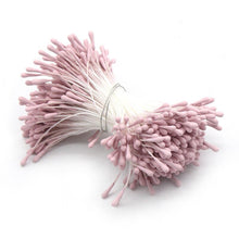Load image into Gallery viewer, Crafts 144/420/600/1000pcs /Lot Flowers Stamen 2mm DIY Artificial Flowers Wreath For Wedding Party Home Decor D0401
