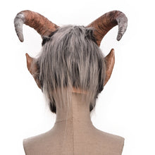 Load image into Gallery viewer, Lucifer Face Mask Devil Cosplay Masks Anime Mascarillas Halloween Demon Latex Masques Terror Costumes Props Masquerade Helmets