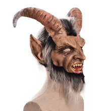 Load image into Gallery viewer, Lucifer Face Mask Devil Cosplay Masks Anime Mascarillas Halloween Demon Latex Masques Terror Costumes Props Masquerade Helmets