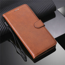 Load image into Gallery viewer, Luxury Leather Wallet Case For iPhone 12 Mini 11 Pro X XS Max XR 6 6S 7 8 Plus 5S SE 2020 Holder Card Slots Flip Cover Stand Bag