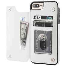 Load image into Gallery viewer, Luxury Slim Fit Premium Leather Cover For iPhone 11 12 mini Pro XR XS Max X 6 6s 7 8 Plus Wallet Card Slots Shockproof Flip Case