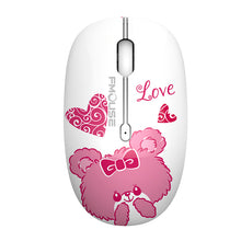 Load image into Gallery viewer, Wireless Mouse 2.4G Cute Silent Optical Cartoon Computer Mice With USB Receiver 1600DPI for Laptop Kid Girl Gift Macbook