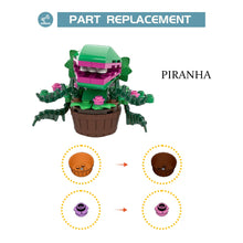 Load image into Gallery viewer, MOC Plants Bricks Pet Mini Chompers-Flower Building Blocks Kit Man Eater Green Caterpillar Toys For Children Birthday Xmas Gfits