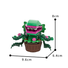 Load image into Gallery viewer, MOC Plants Bricks Pet Mini Chompers-Flower Building Blocks Kit Man Eater Green Caterpillar Toys For Children Birthday Xmas Gfits