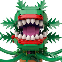 Load image into Gallery viewer, MOC Potted plants Cannibal Flowers Building Blocks For Movie Audrey II-Little Shop of Horrors Flowers Model Toys kids Xmas Gifts