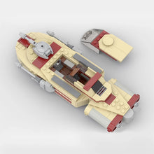 Load image into Gallery viewer, Space War Land Speeder V-19 Rebel Combat Fighter Space Craft Set Destroyer Building Blocks Airship Xmas Gifts Toys for Kids