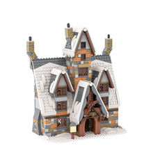 Load image into Gallery viewer, MOC The Medieval Architecture And Truck Winter Village - Market Stalls Building Blocks Set Christmas Car Church Bricks Toys Gift
