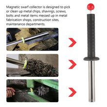 Load image into Gallery viewer, Magnetic Retrieving Baton With Release Handle Magnetic Swarf Collector Extendable Stick Clip Tool Retractable Screw Collector