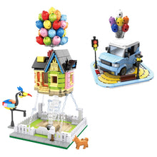 Load image into Gallery viewer, Mailackers City Expert Architecture Flying Balloon House Tensegrity Sculptures Modular City Building Blocks Friends Children Toy