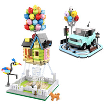 Load image into Gallery viewer, Mailackers City Expert Architecture Flying Balloon House Tensegrity Sculptures Modular City Building Blocks Friends Children Toy