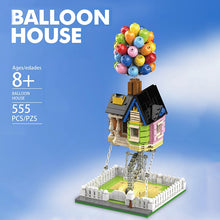 Load image into Gallery viewer, Mailackers City Expert Architecture Flying Balloon House Tensegrity Sculptures Modular City Building Blocks Friends Children Toy