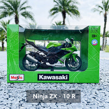 Load image into Gallery viewer, 1:12 BMW R 1250 GS With base alloy off-road motorcycle genuine authorized die-casting model toy car collection gift